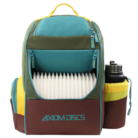 Axiom Shuttle taske - Olive/Tropic Blue/Golden Yellow