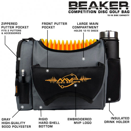 Indlæs billede i Gallery Viewer, MVP Beaker&lt;br&gt;Gray/Orange
