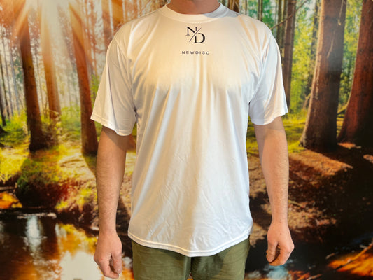 NewDisc sports T-shirt hvid