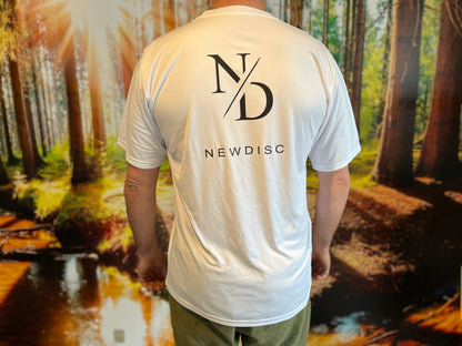 NewDisc sports T-shirt hvid