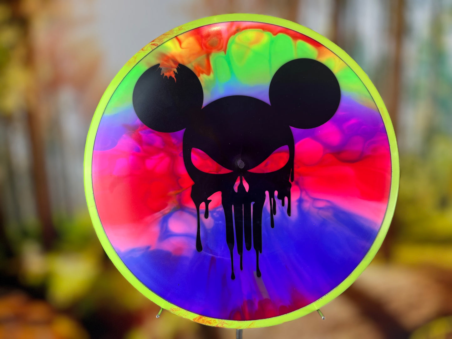 Custom Dyed "Skull Mickey" Fission Crave