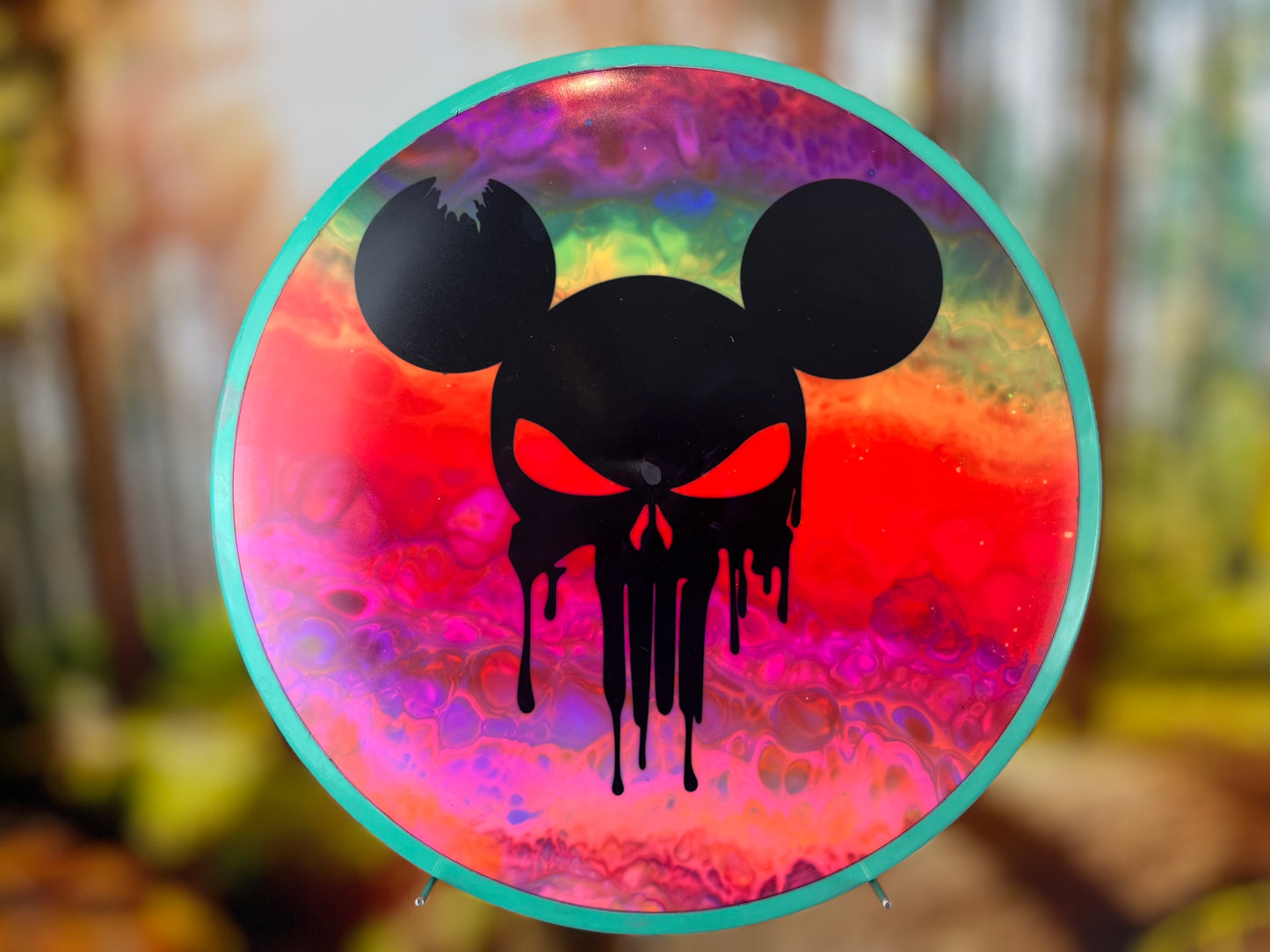 Custom Dyed "Skull Mickey" Fission Crave