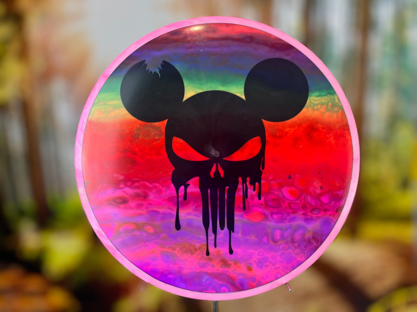 Custom Dyed "Skull Mickey" Fission Crave