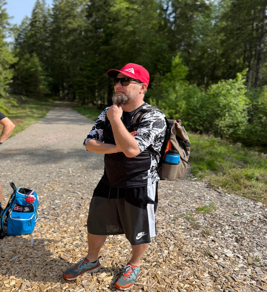 Disc golf - ligesom golf, bare federe.