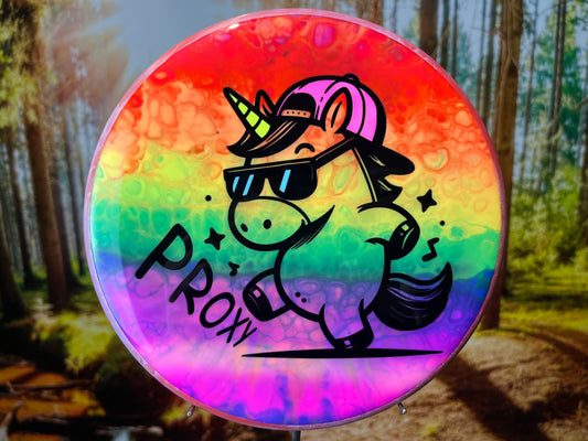 Individuell gefärbtes „Proxy the Unicorn“ – Soft Proxy